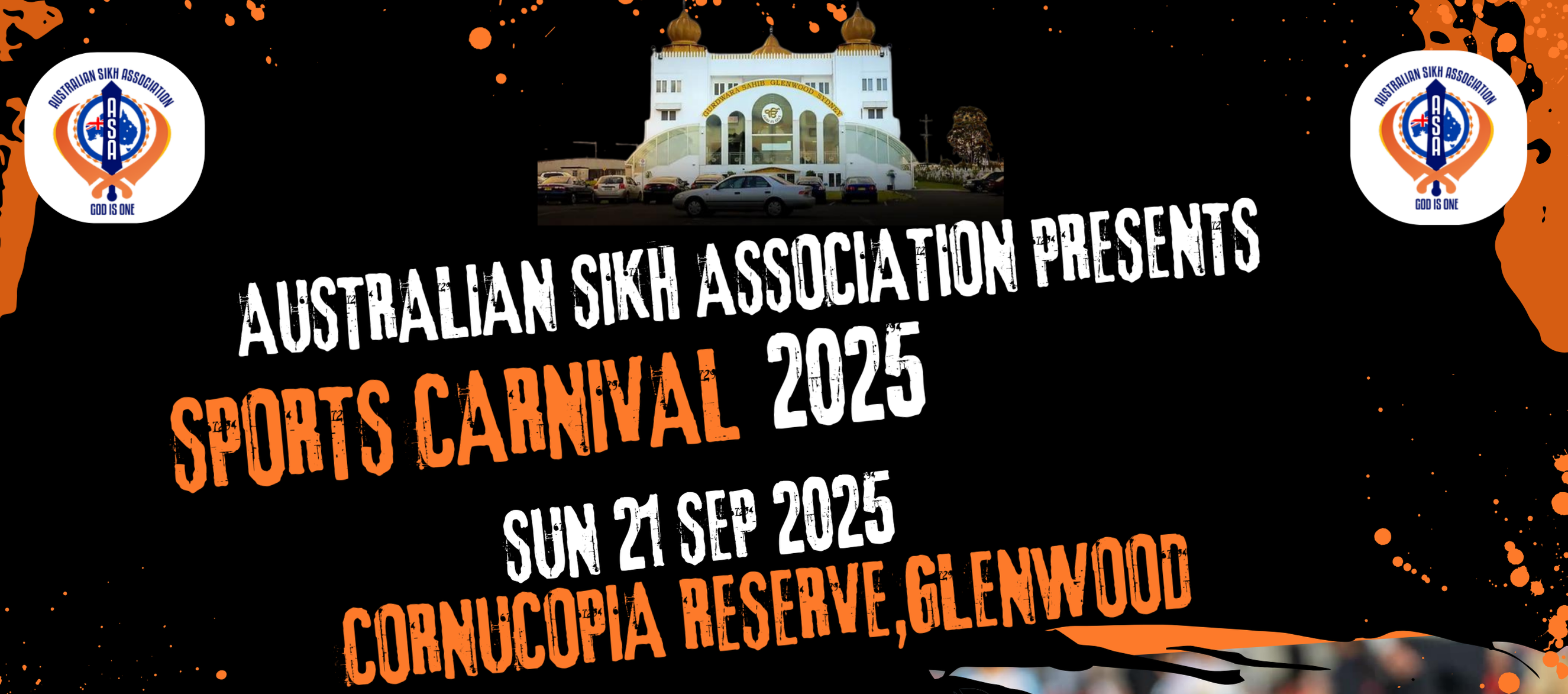 Australian Sikh Association Sports Carnival 2025 logo