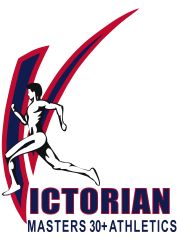 Victorian Masters 30+ Athletics Gift 2023 logo