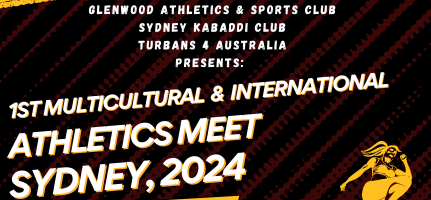 1st Multicultural International Athletics Meet logo