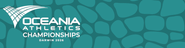 Oceania Athletics Age Group 30 plus Championships 2026 logo