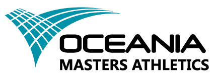 Oceania Masters Athletics Championships 2023 logo