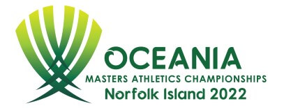 Oceania Masters Athletics Championships 2022 logo