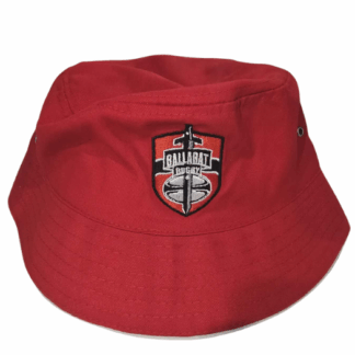 Red Bucket Hat