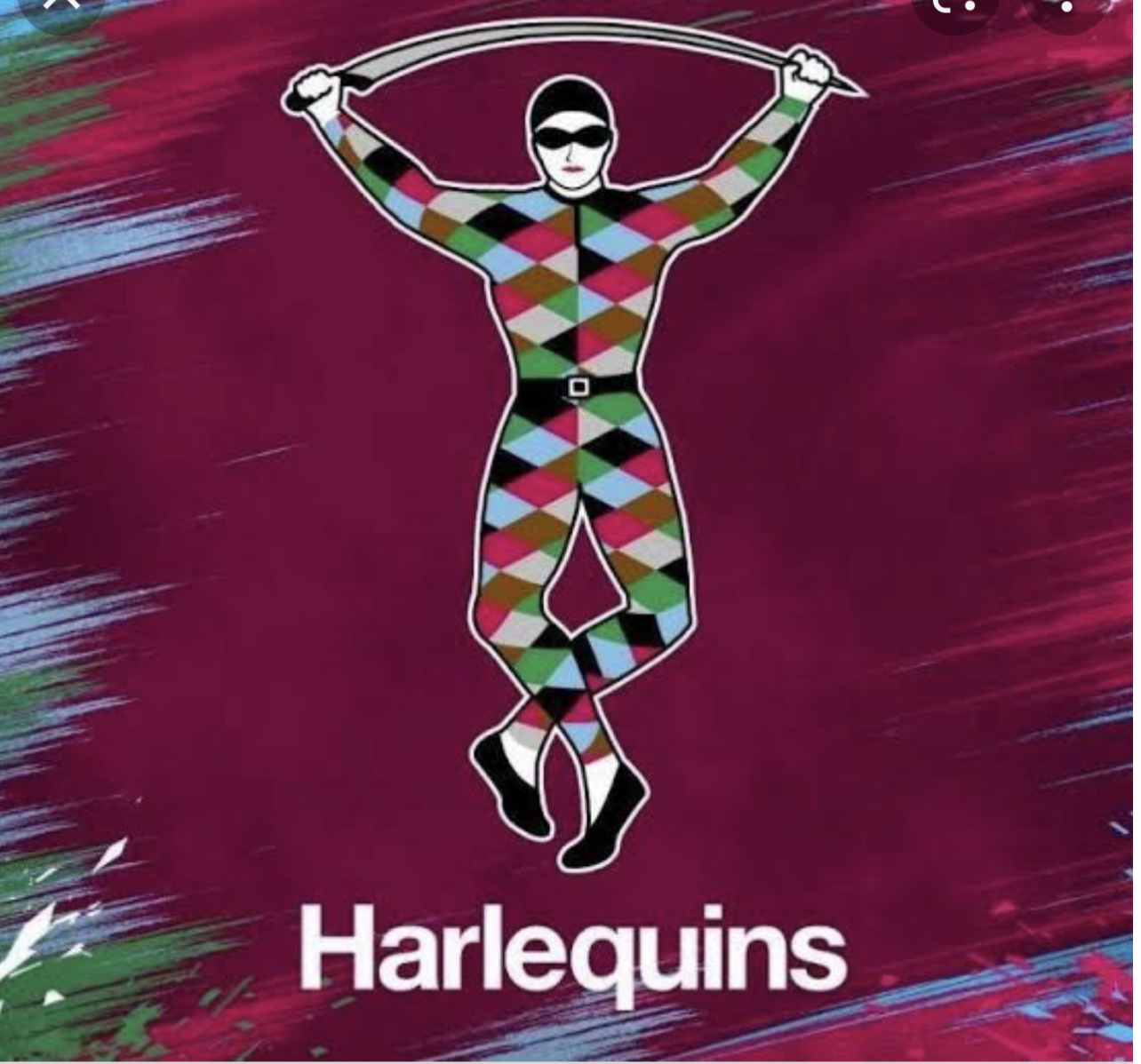 Hobart Harlequins Rugby Club logo