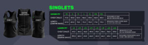 Singlet Size Guide